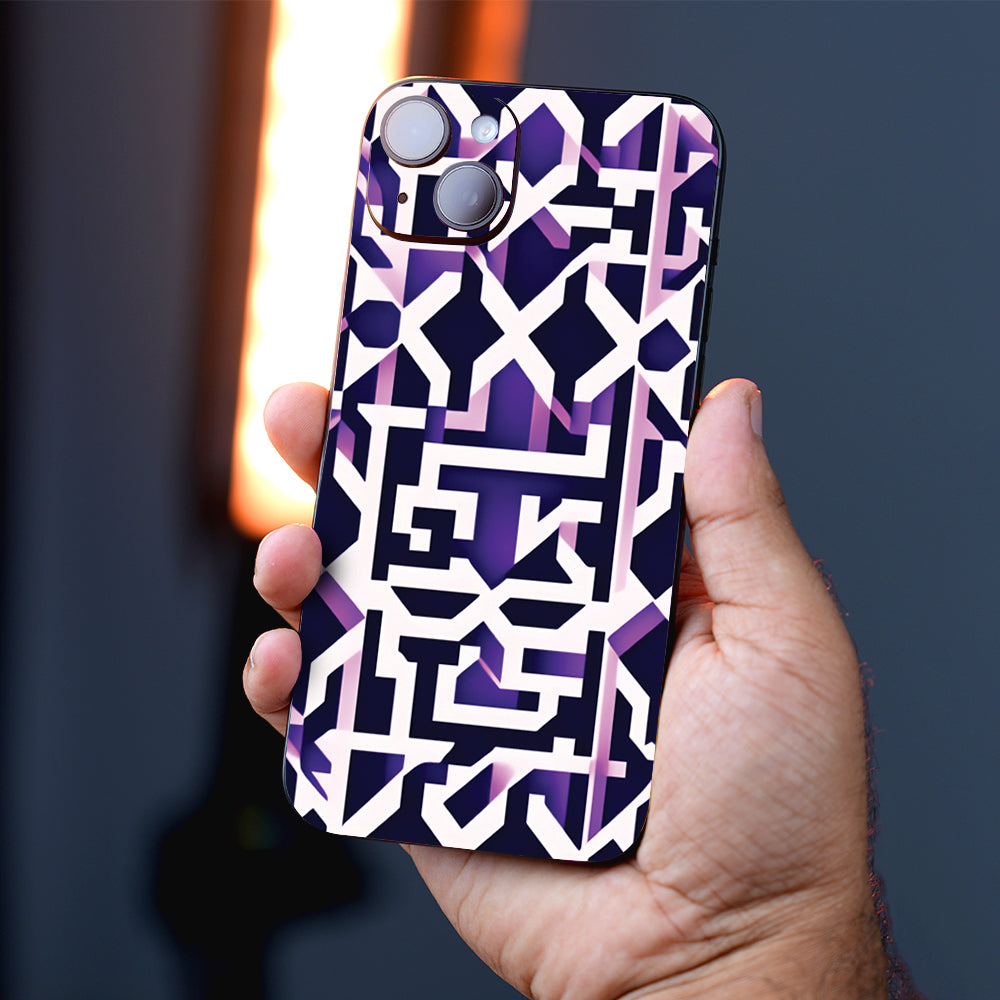 Mystic Maze Geometric Abstract Mobile Skin