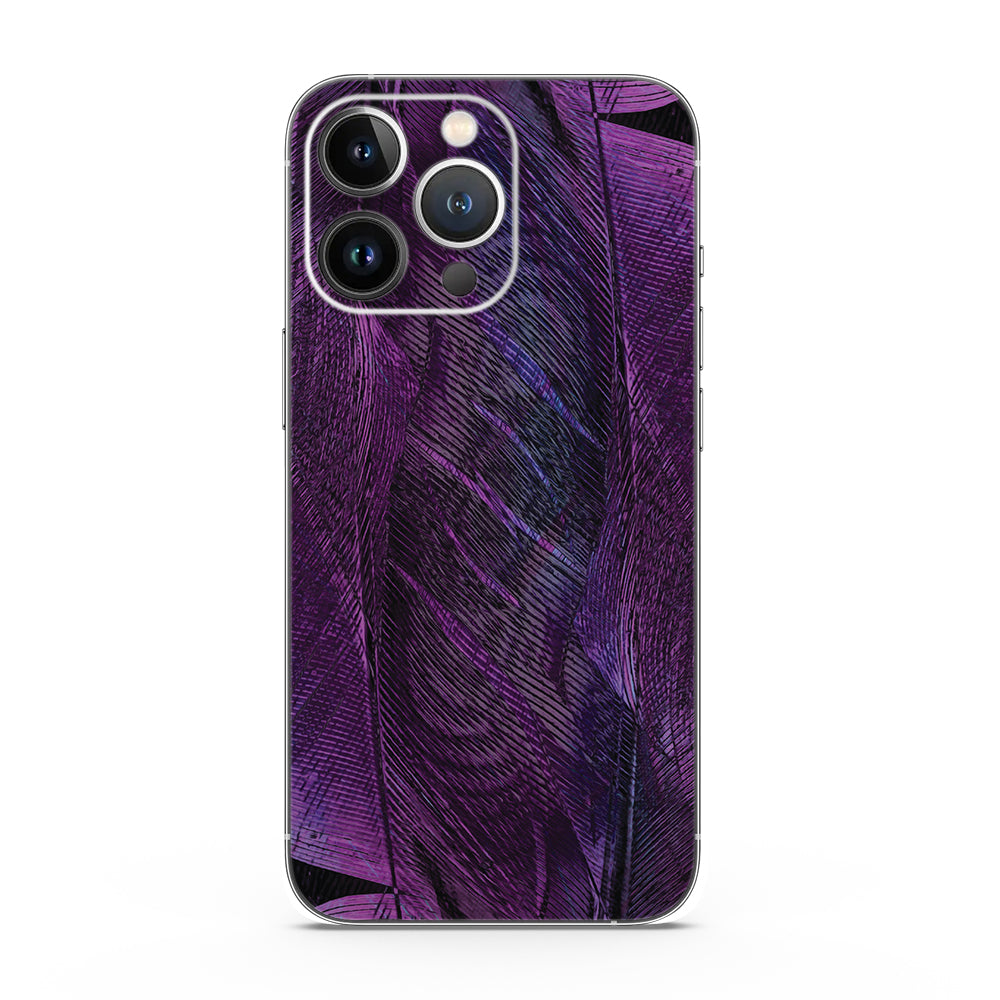 Fomo Store Mobile Skins Abstract  Mystic Purple Feather