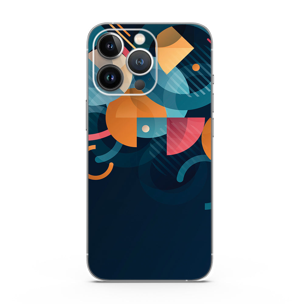 Fomo Store Mobile Skins Abstract  Neon Geometric Chaos