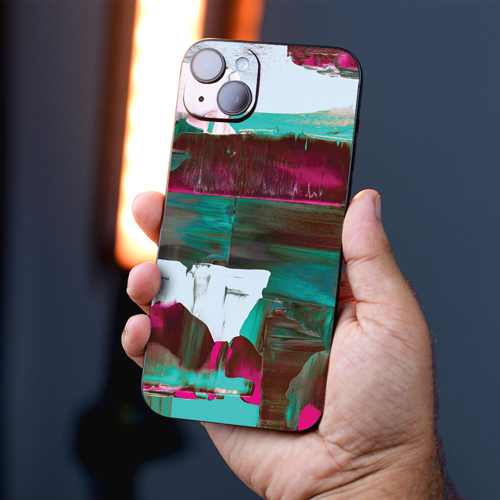 Paint Strokes Abstract Mobile Skin