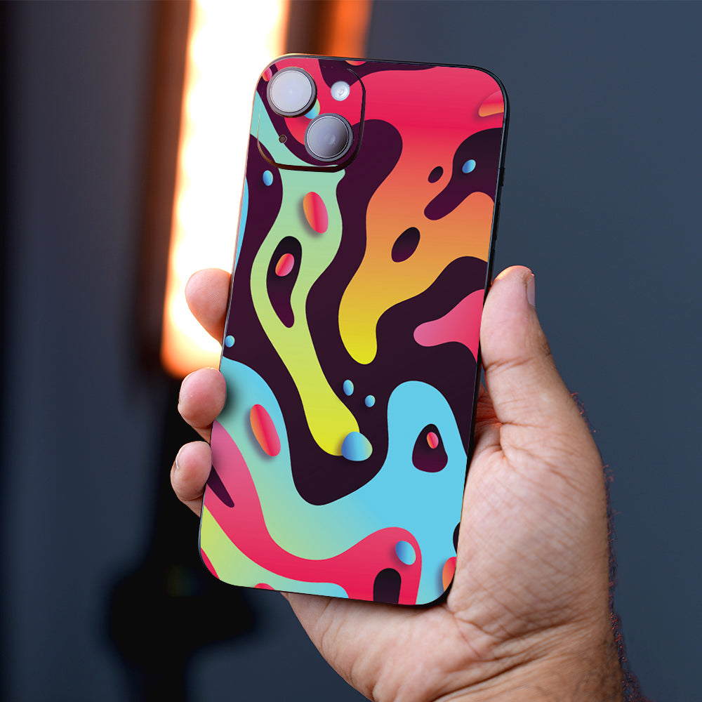 Psychedelic Flow Abstract Mobile Skin