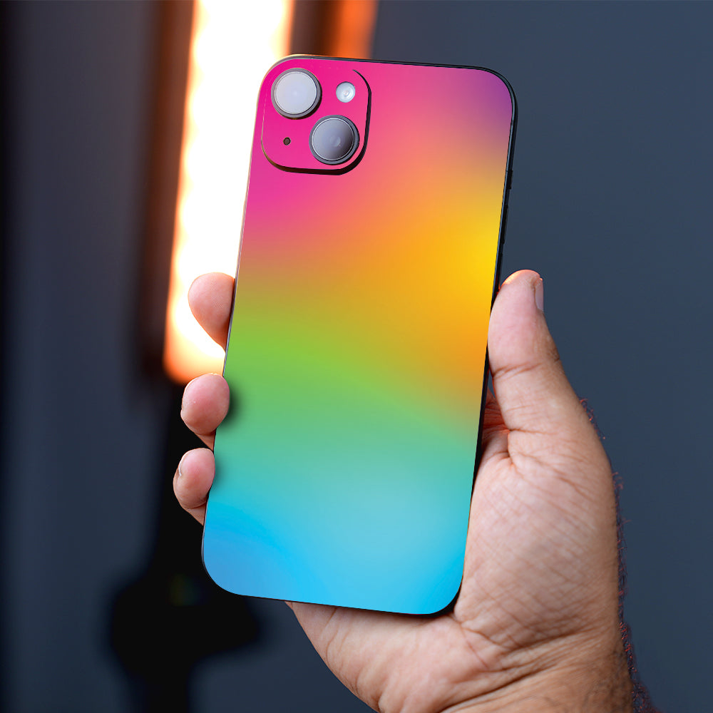 Rainbow Gradient Abstract Mobile Skin