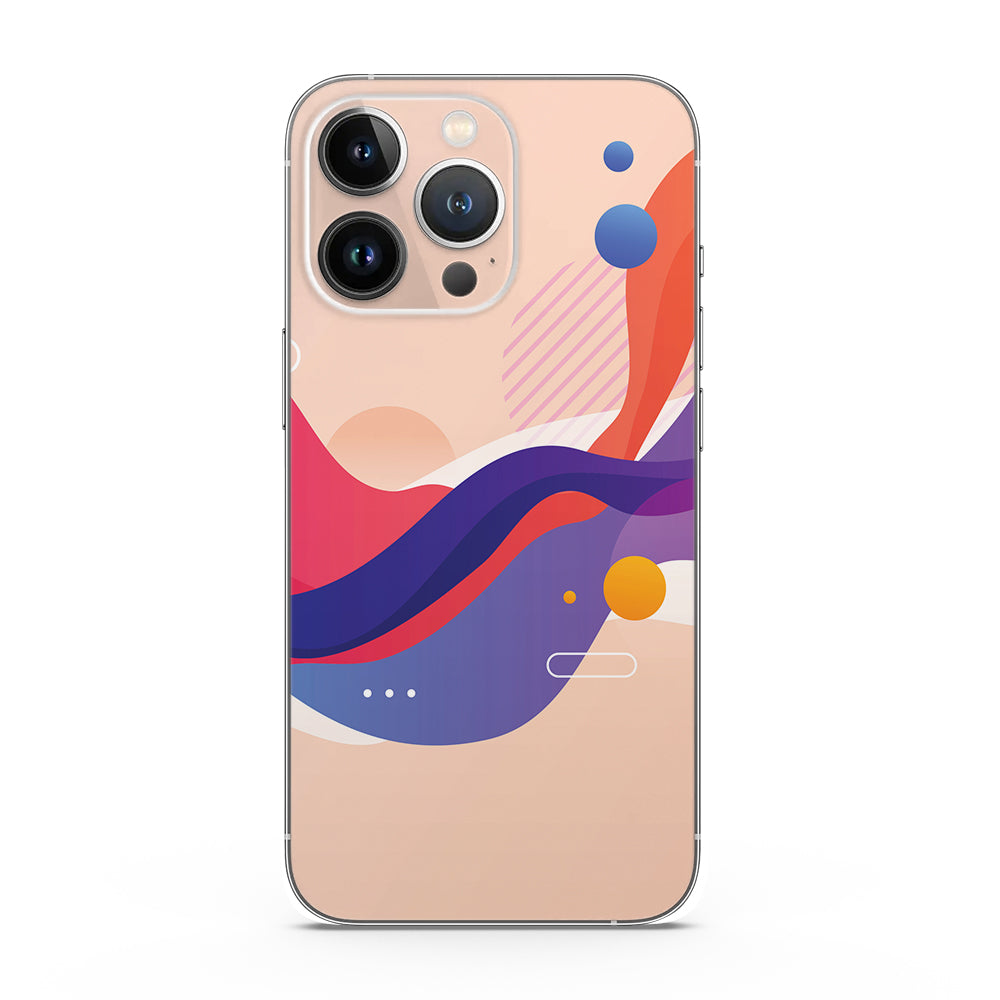 Fomo Store Mobile Skins Abstract  Soft Pastel Flow