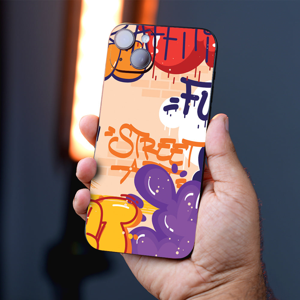 Urban Street Graffiti Abstract Mobile Skin