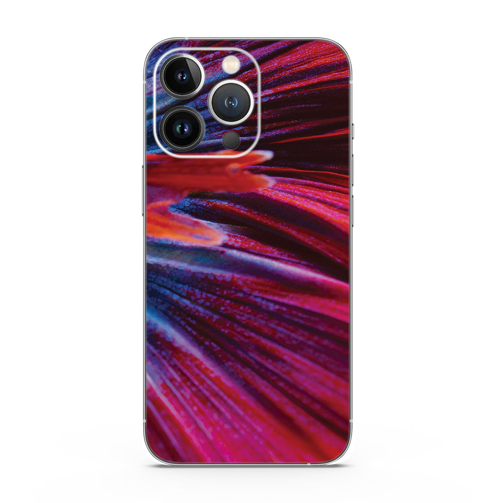 Fomo Store Mobile Skins Abstract  Vibrant Petal Close-Up