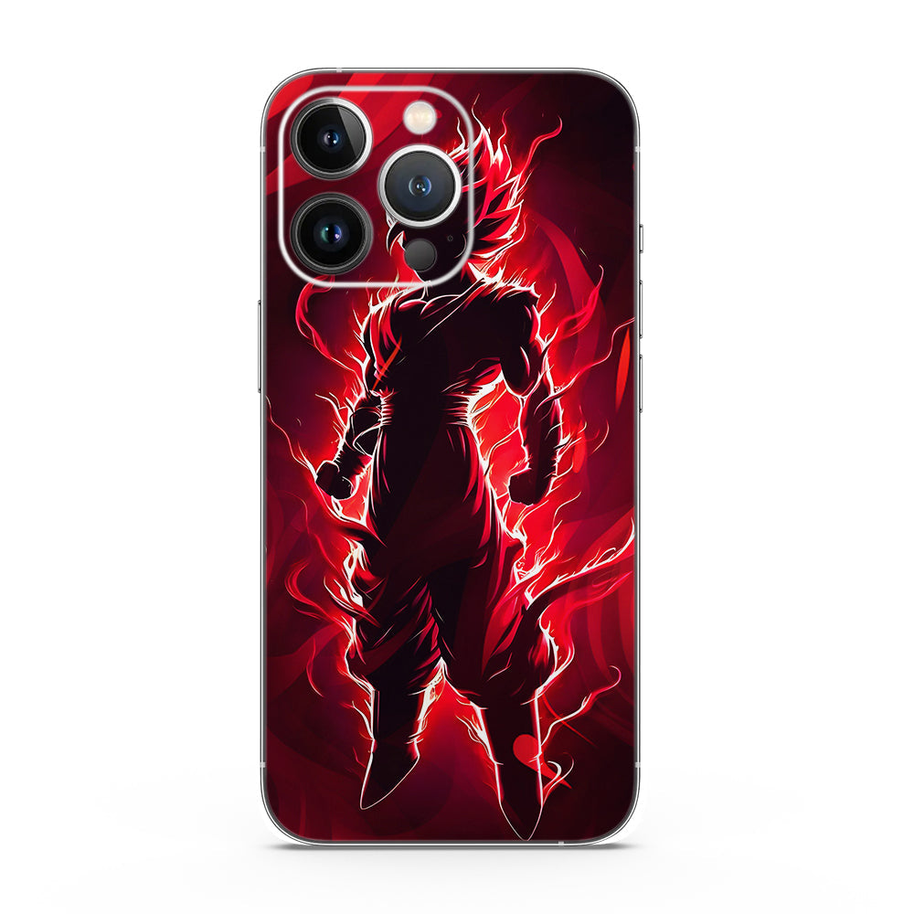 Fomo Store Mobile Skins Anime Goku in Fiery Red