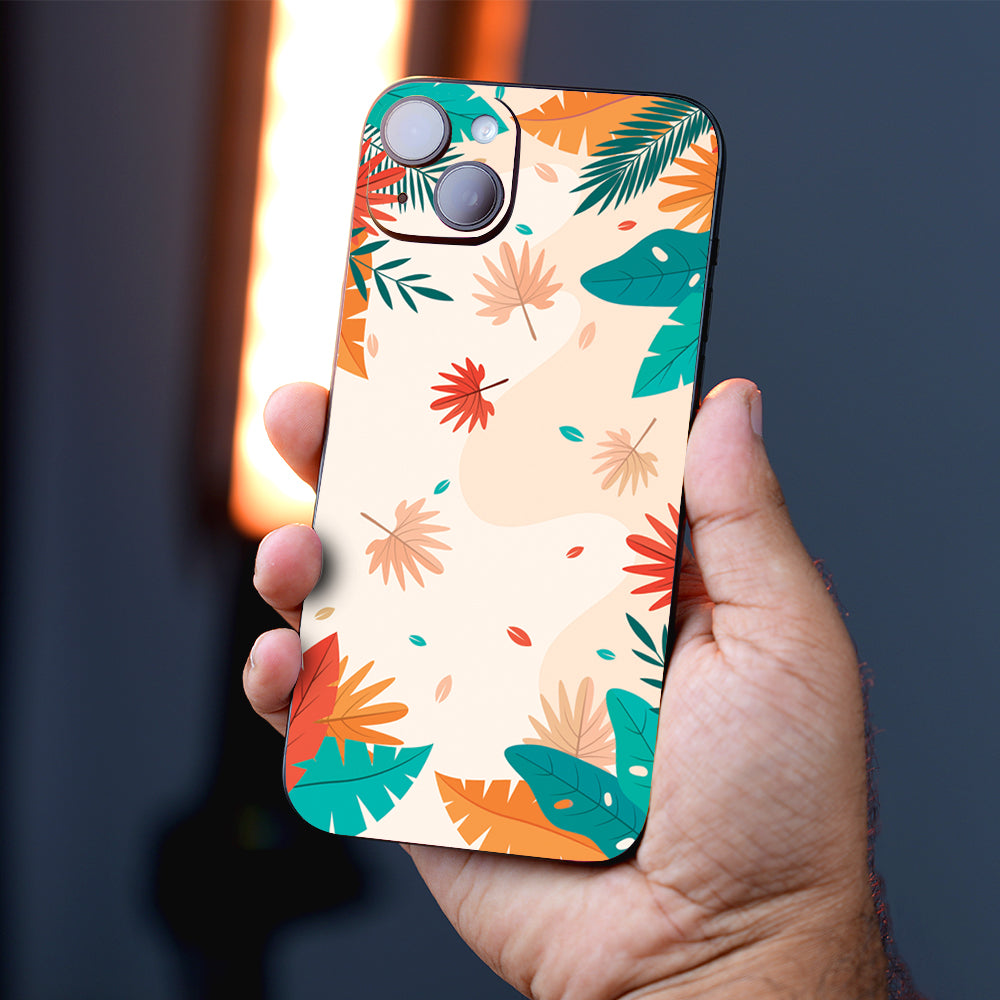 Autumn Breeze Botanical Mobile Skin