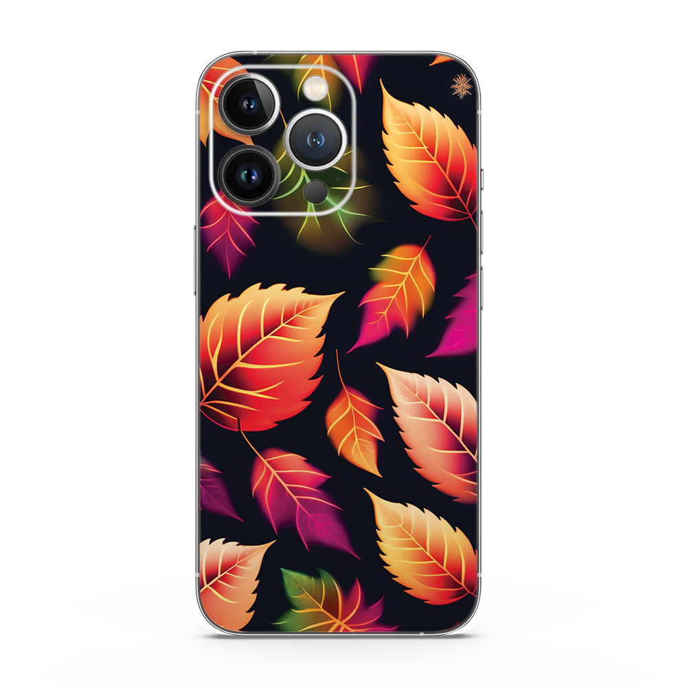 Fomo Store Mobile Skins Botanical Autumn Leaves Pattern