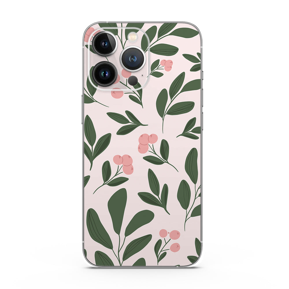 Fomo Store Mobile Skins Botanical Floral Greenery Pattern