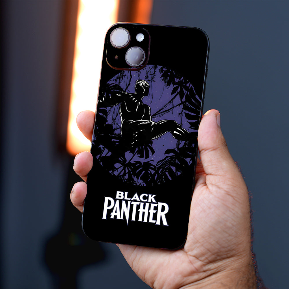 Black Panther in Black Comic Mobile Skin