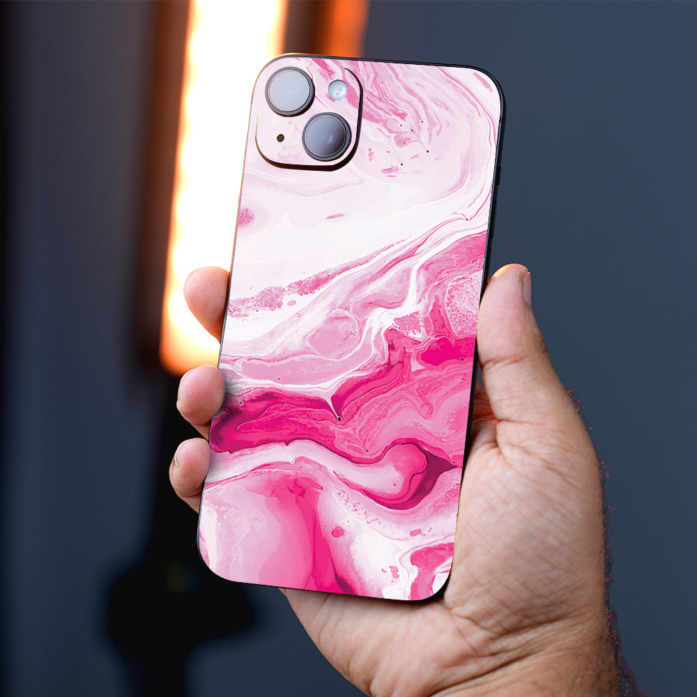 Blush Pink Marble Mobile Skin