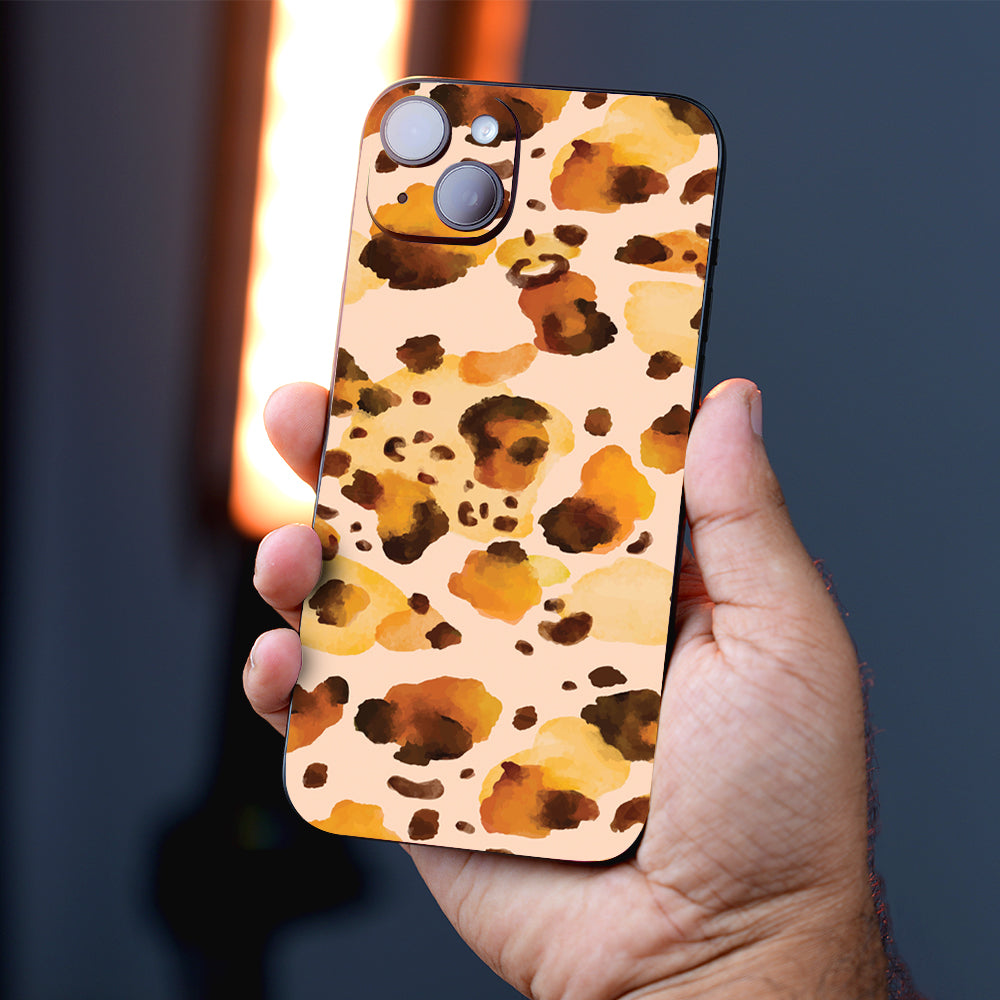 Brown Spotted Mobile Skin