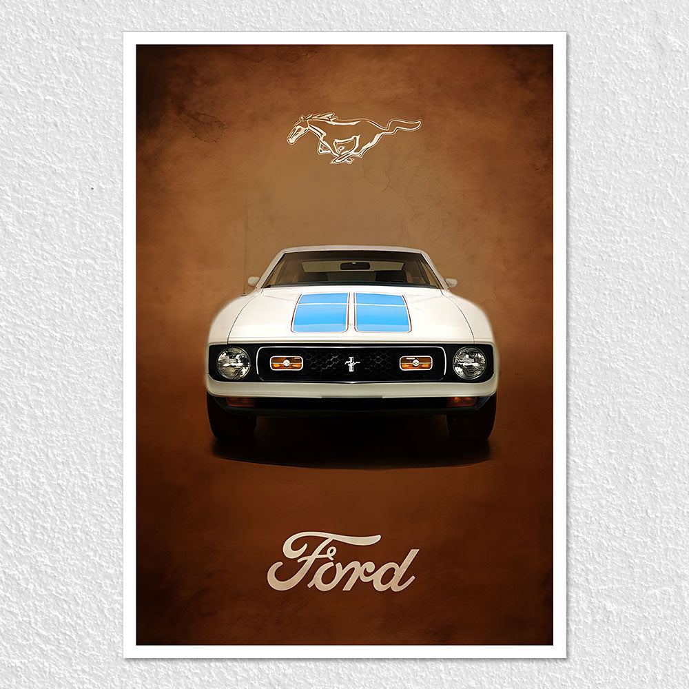 Ford Poster - Legendary Automobiles