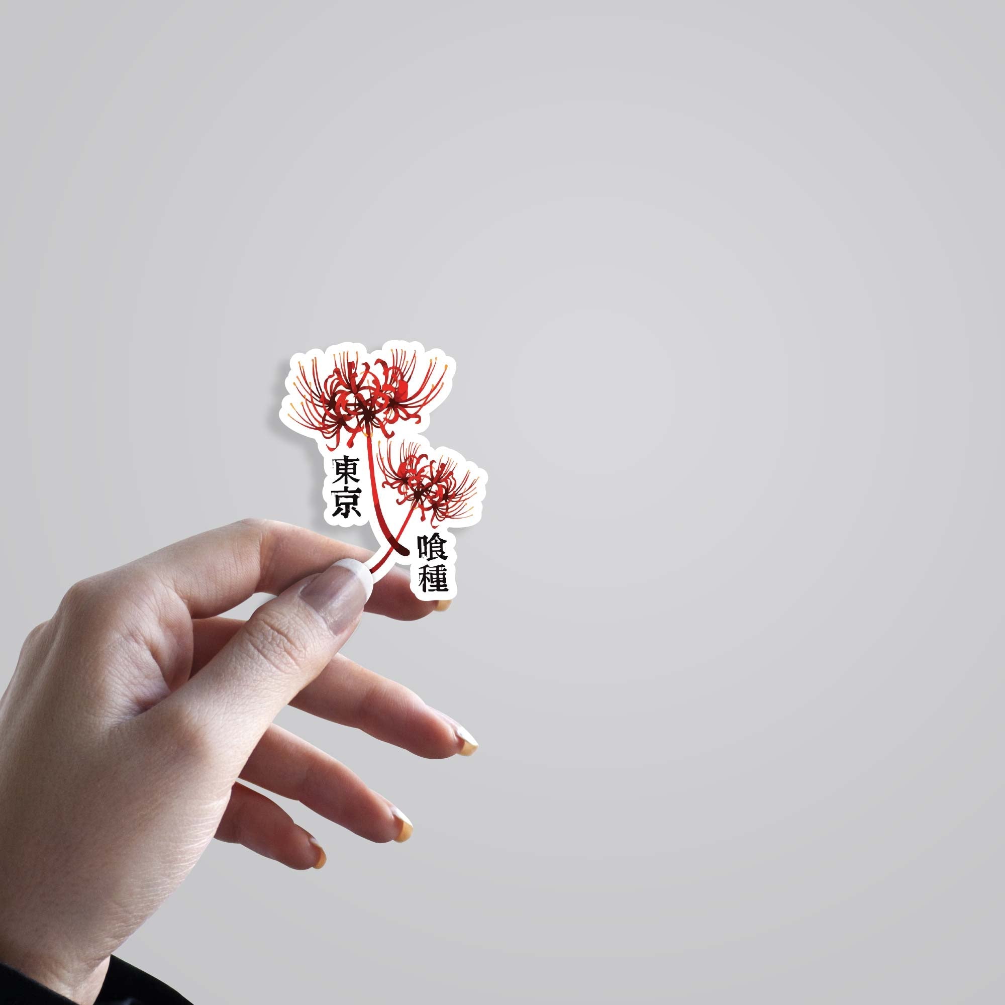 Red spider lily Anime Stickers