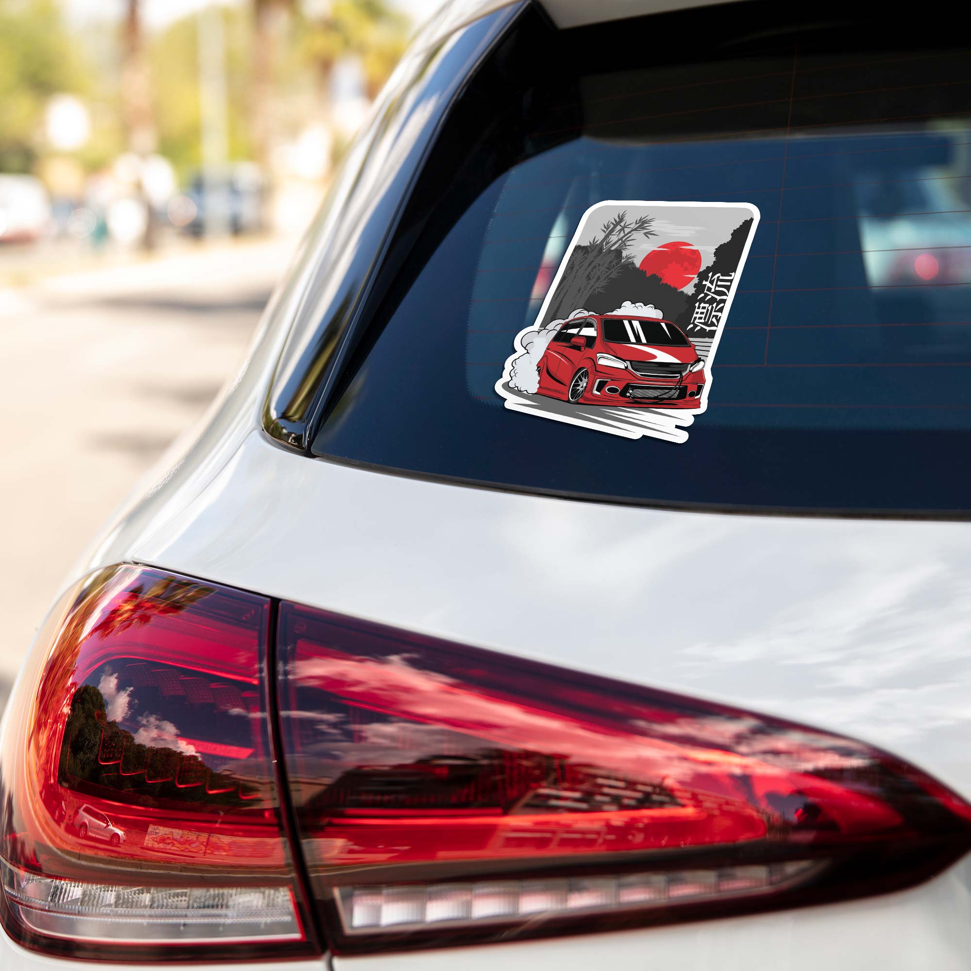 Honda Freed Drift Cars & Bikes Stickers
