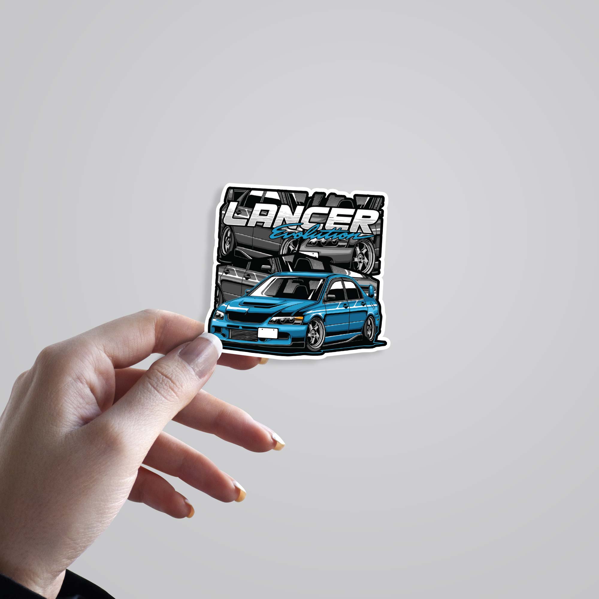 Lancer Evolution Cars & Bikes Stickers