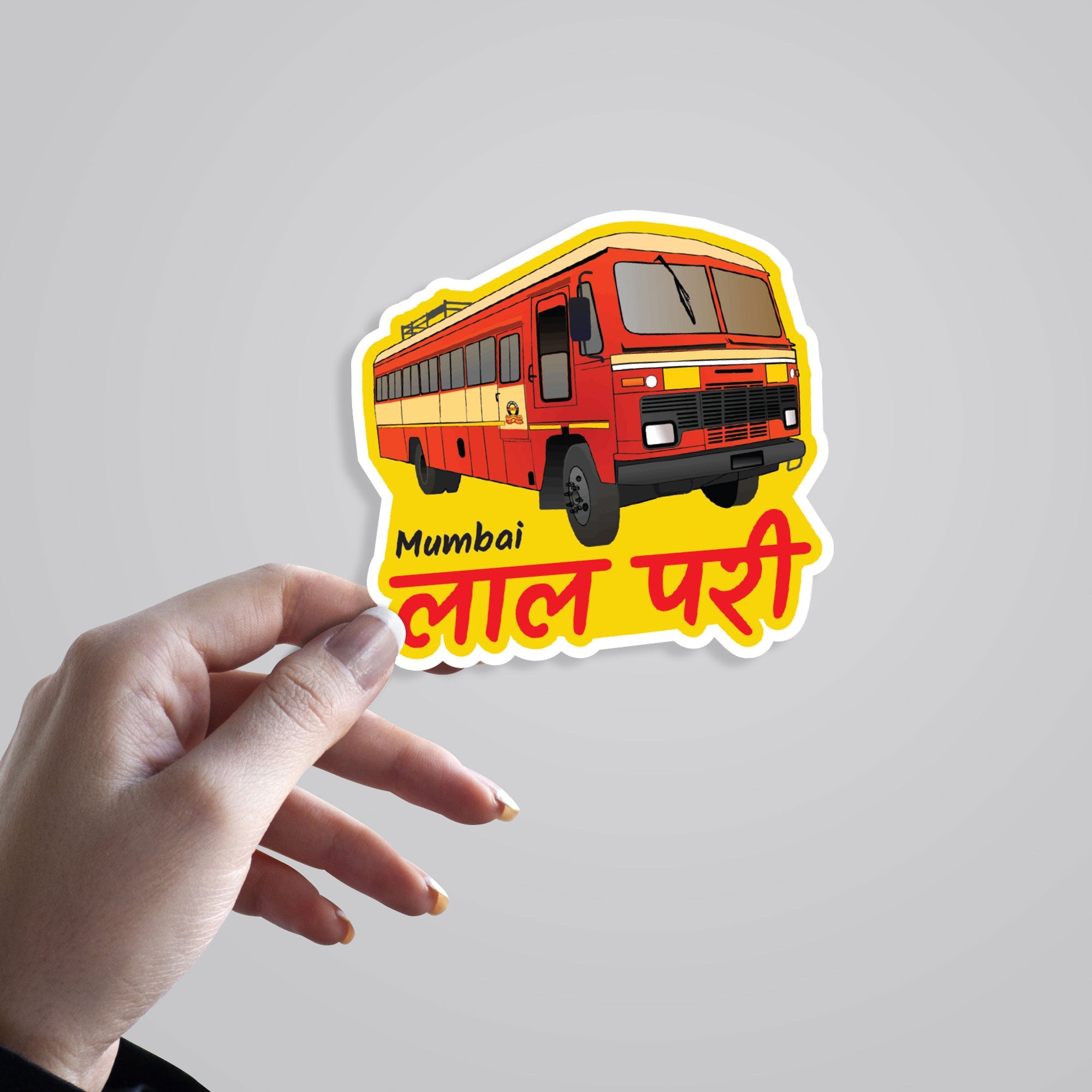 Mumbai Lal Pari Casual Stickers