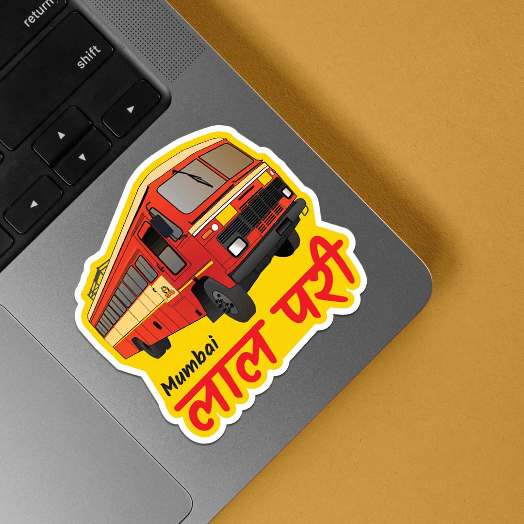 Mumbai Lal Pari Casual Stickers