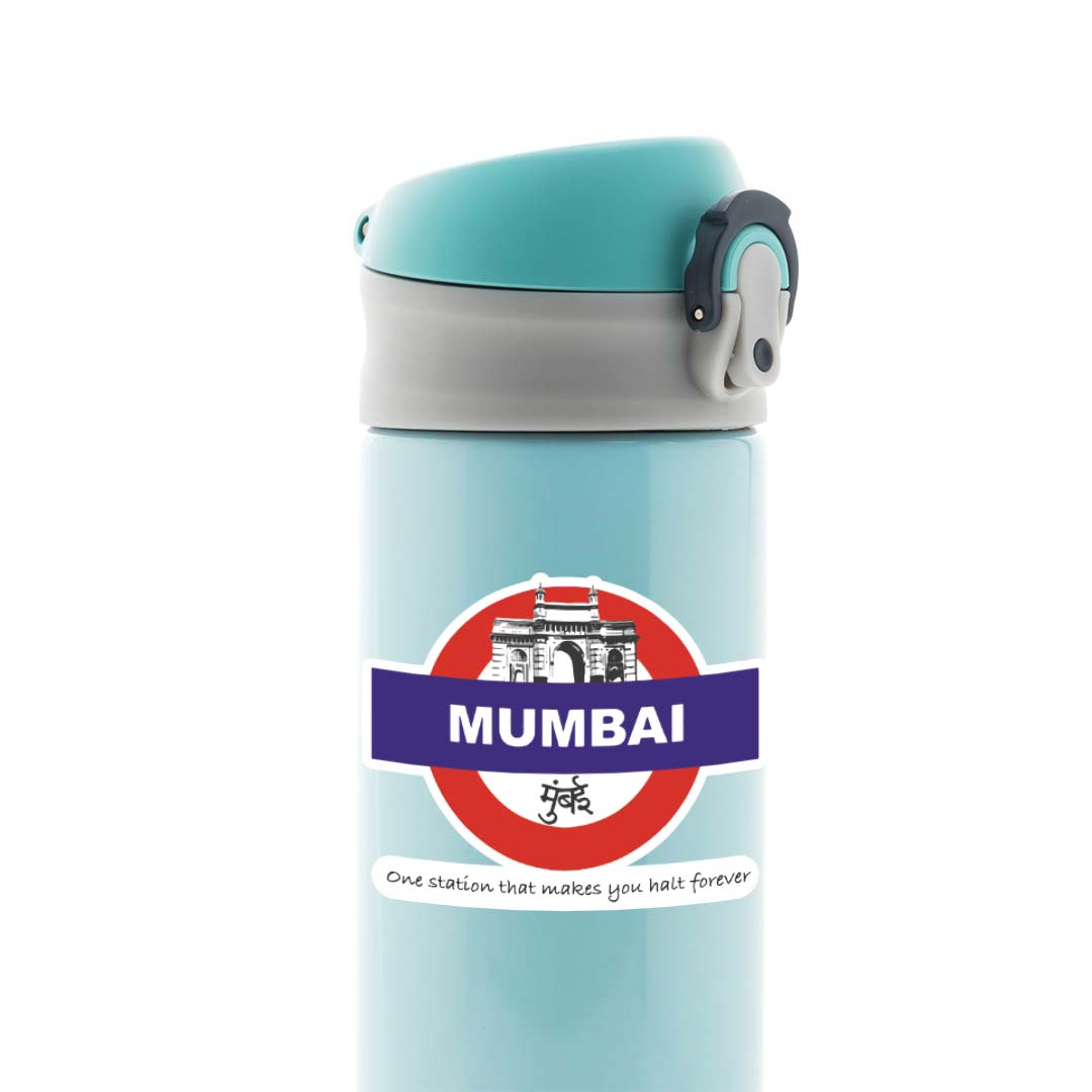 Mumbai One Station That Makes You Halt Casual Stickers