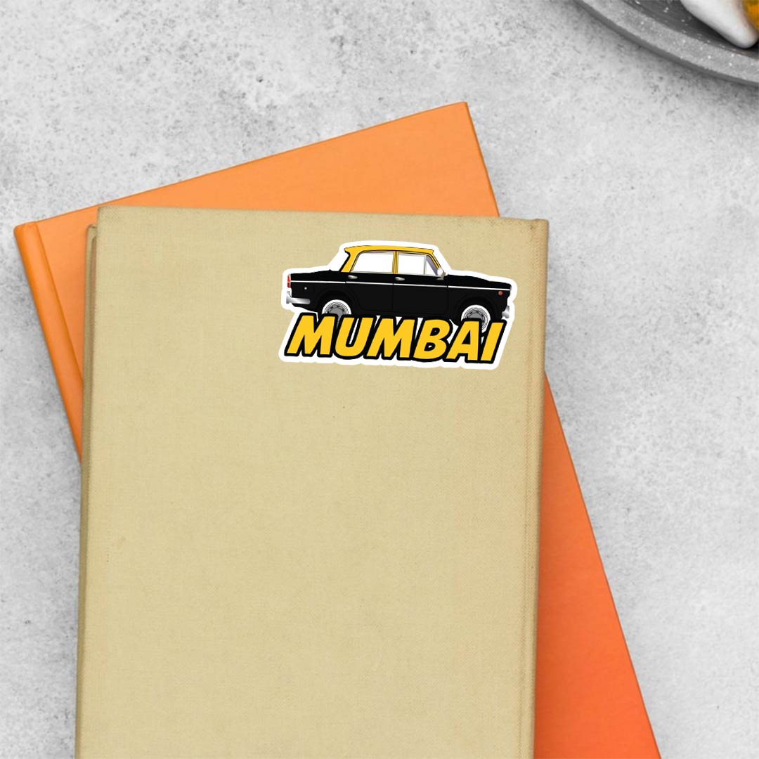 Mumbai Taxi Casual Stickers