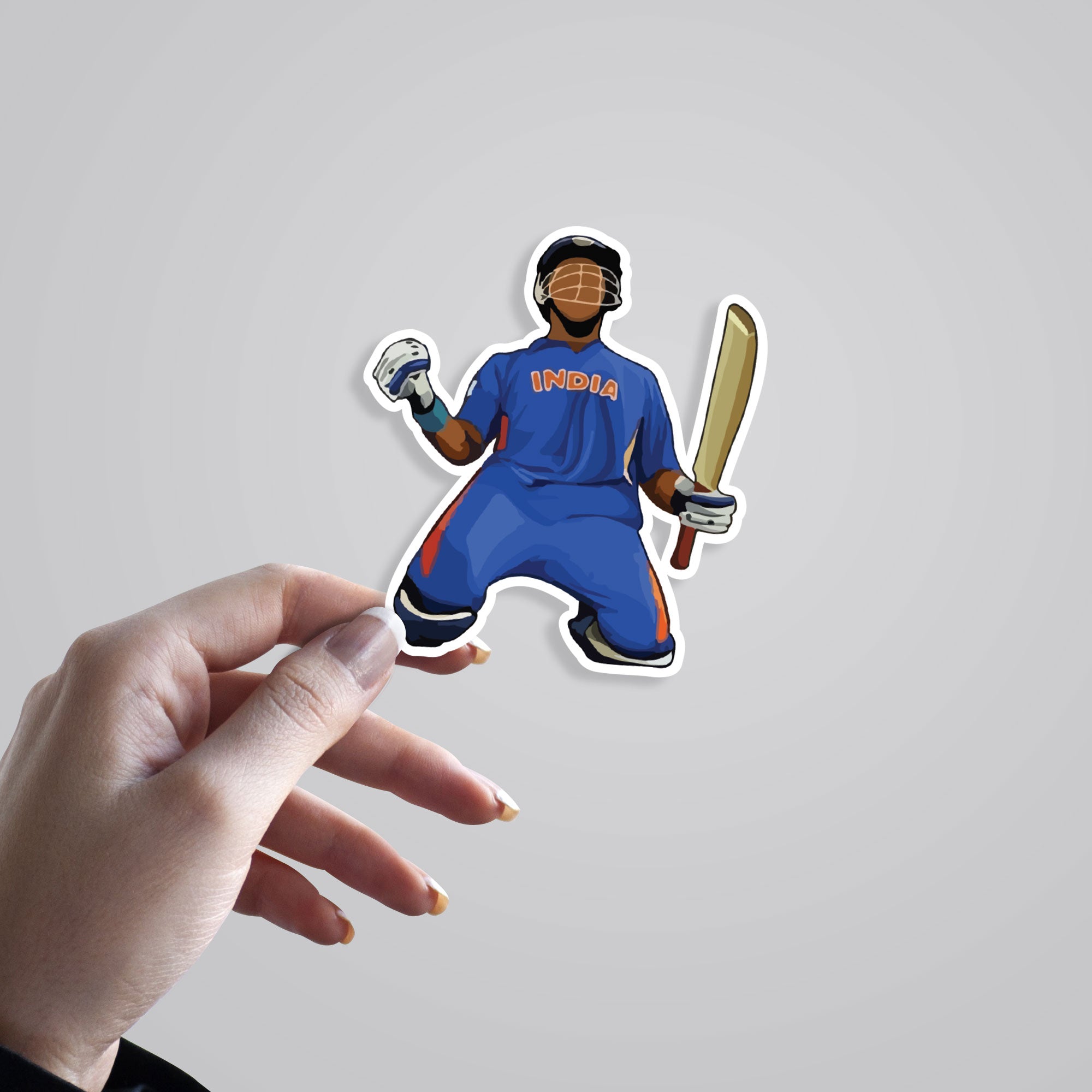 Cricket Player Sports Stickers