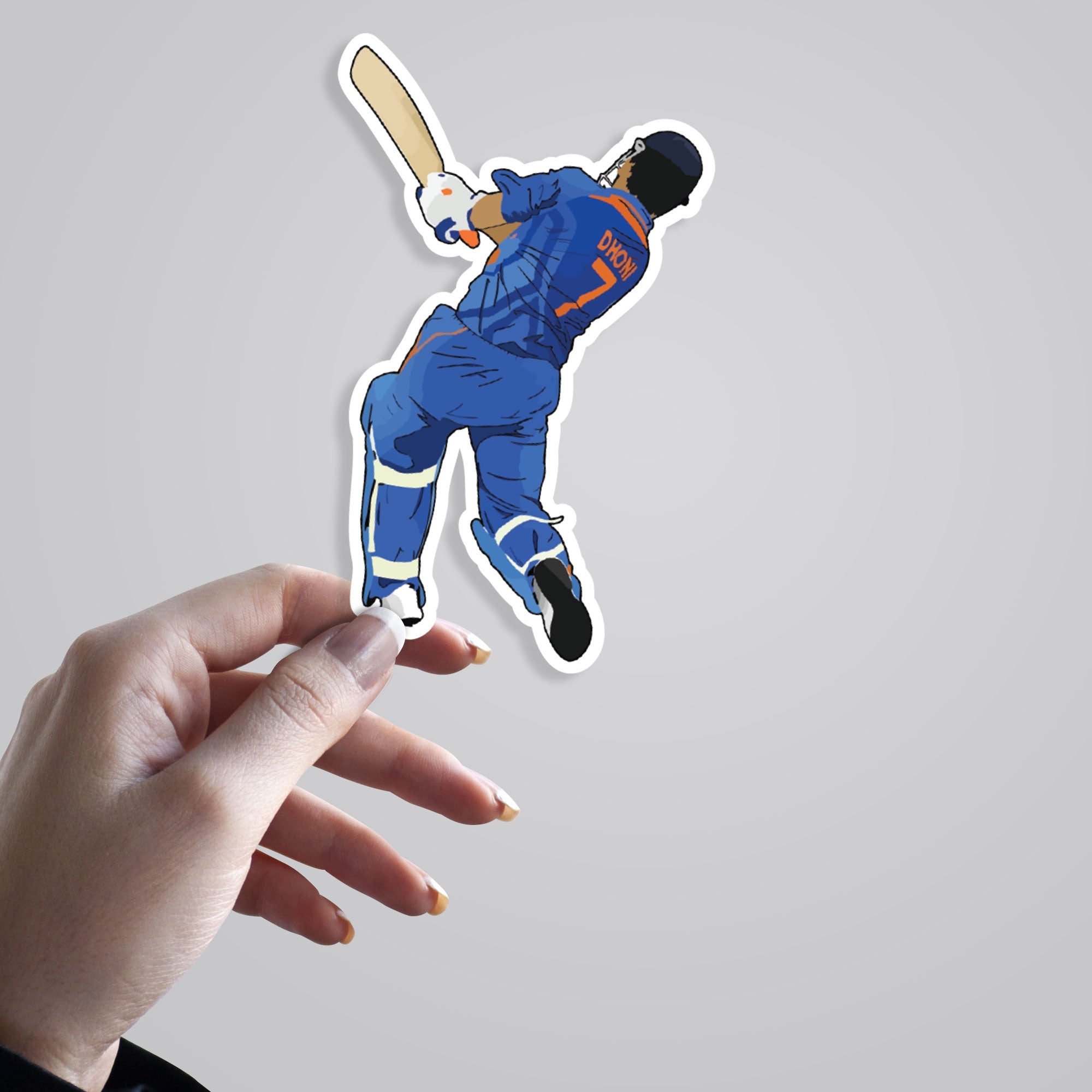 Dhoni Sports Stickers