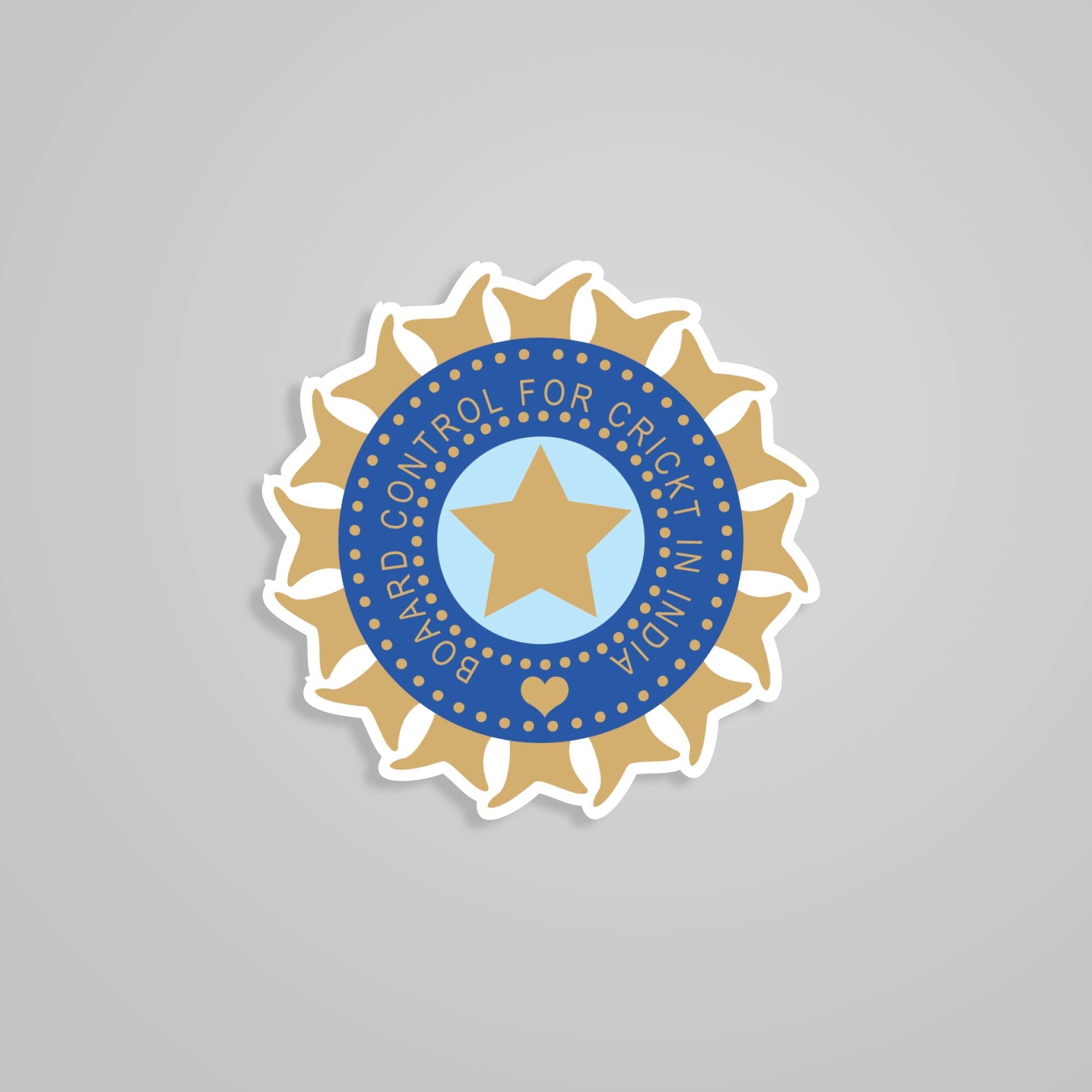 Fomo Store Stickers Sports Indian Cricket Team Symbol