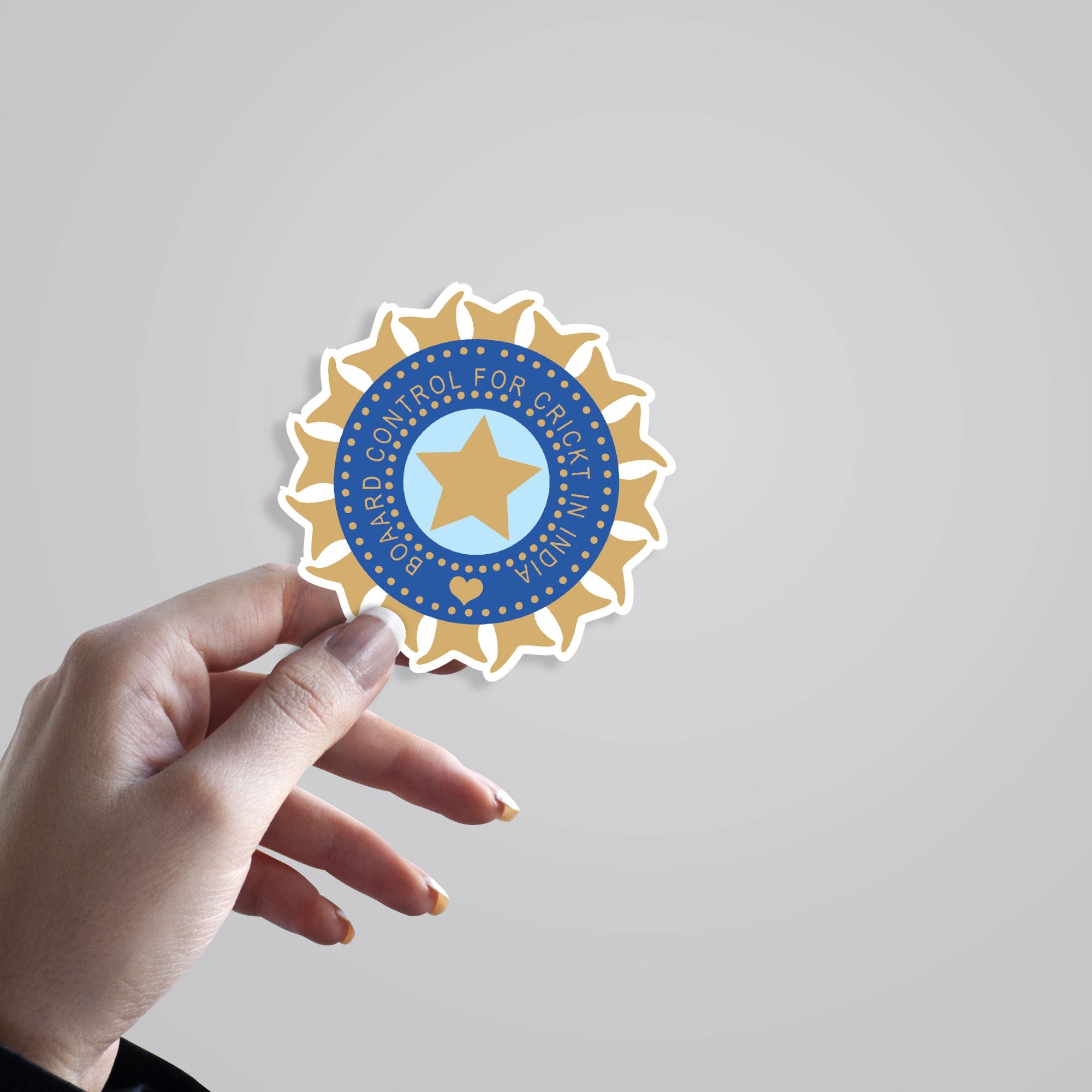 Indian Cricket Team Symbol Sports Stickers