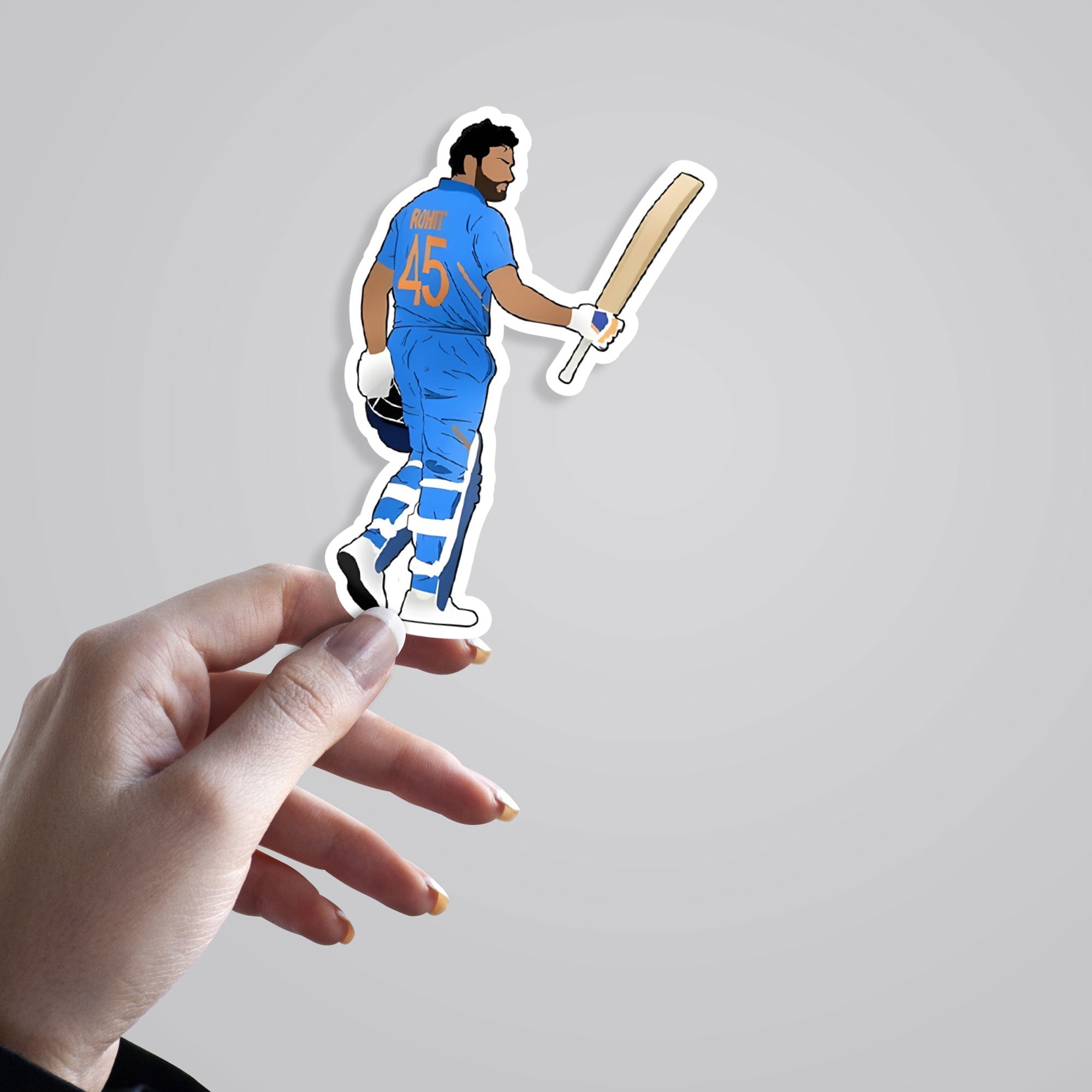 Rohit Minimalist Sports Stickers