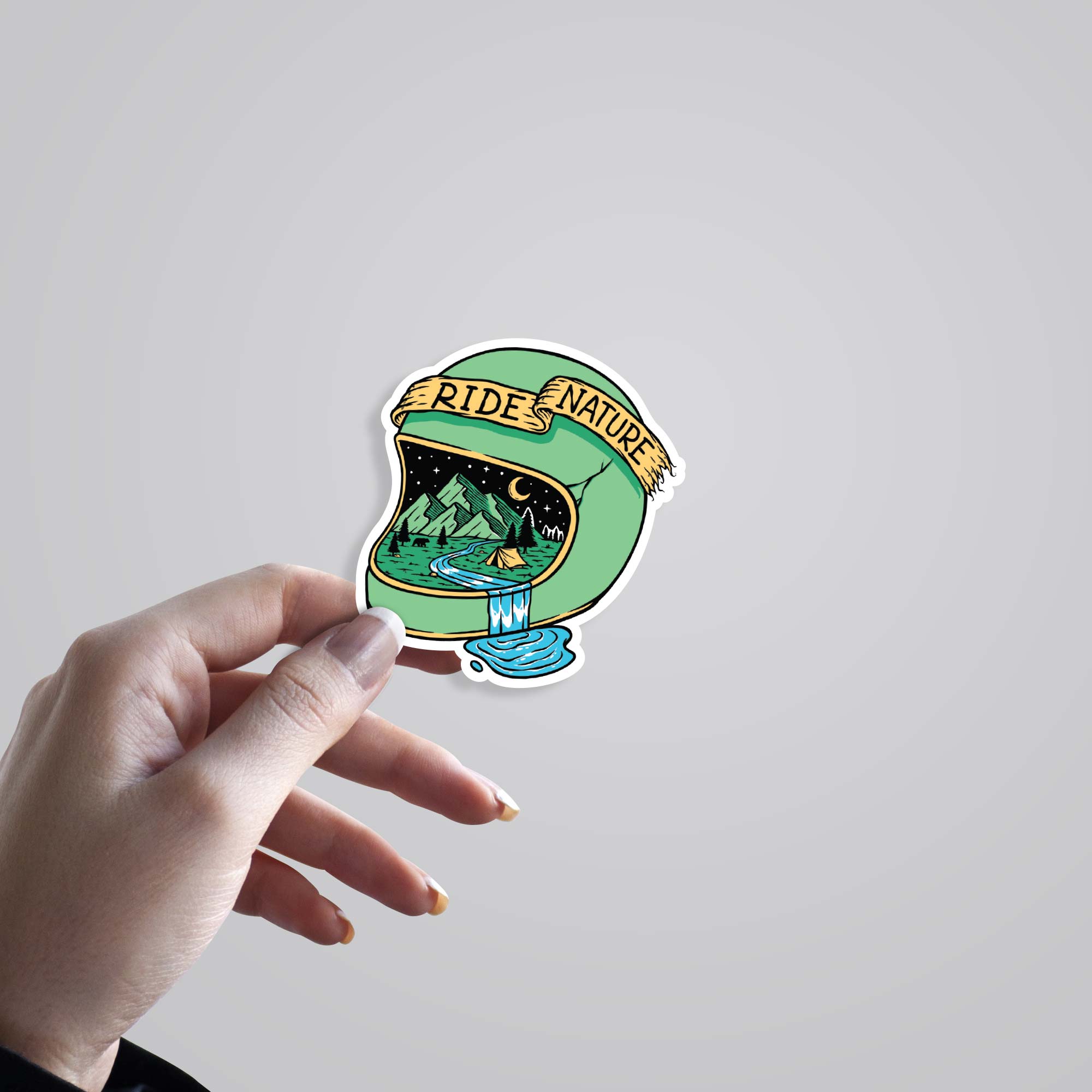 Ride Nature Travels Stickers