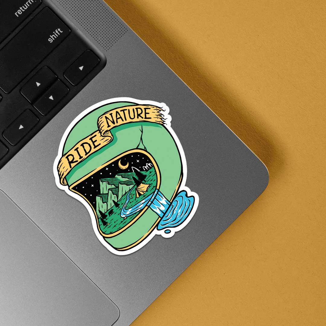 Ride Nature Travels Stickers