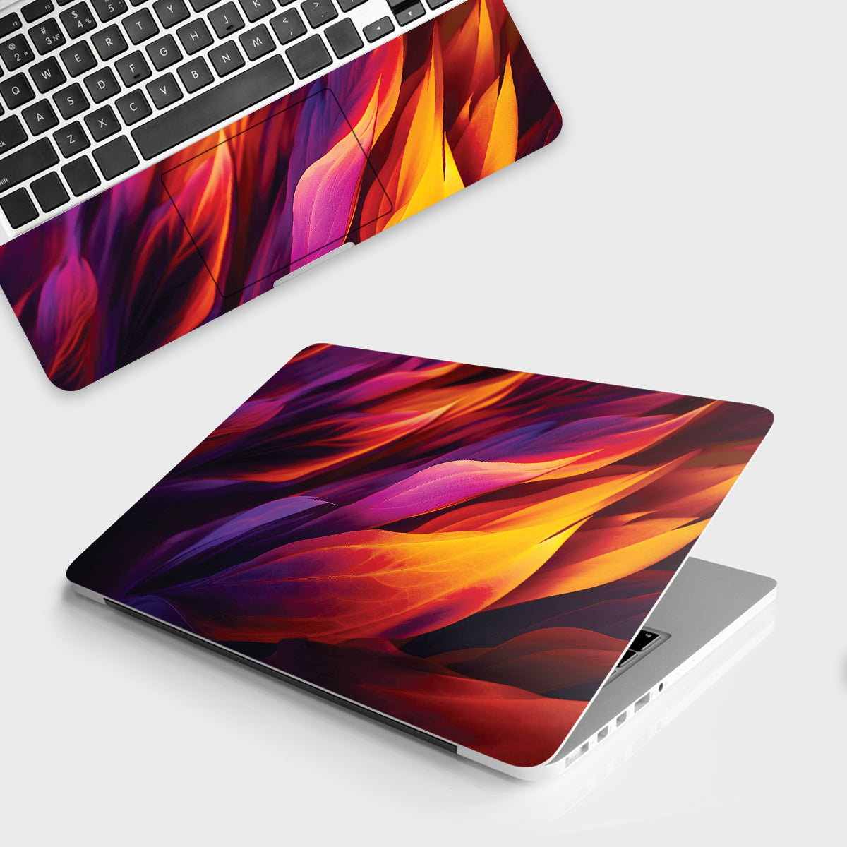Fomo Store Laptop Skins Abstract Evening Leaves