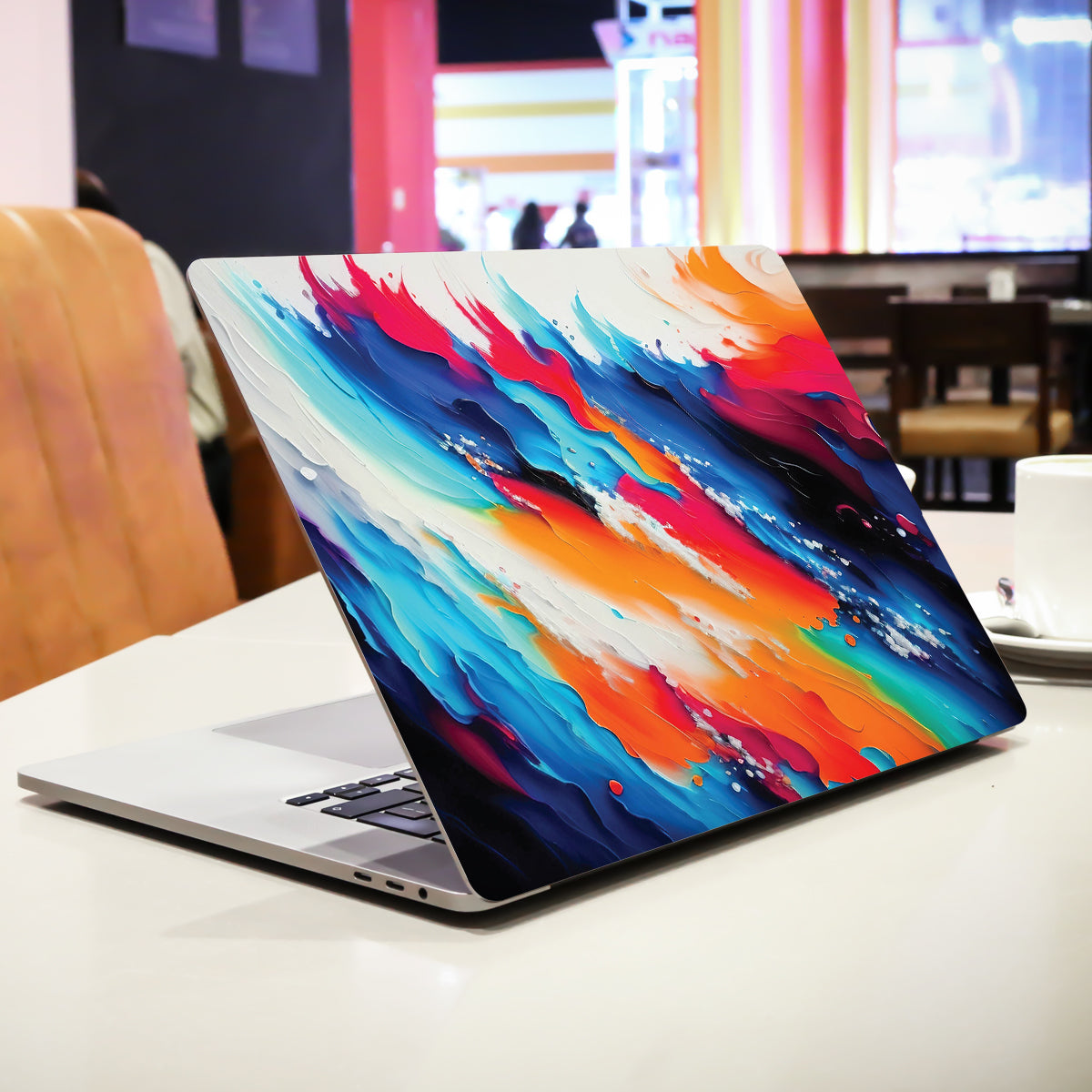 Colorful Clouds Abstract Laptop Skin