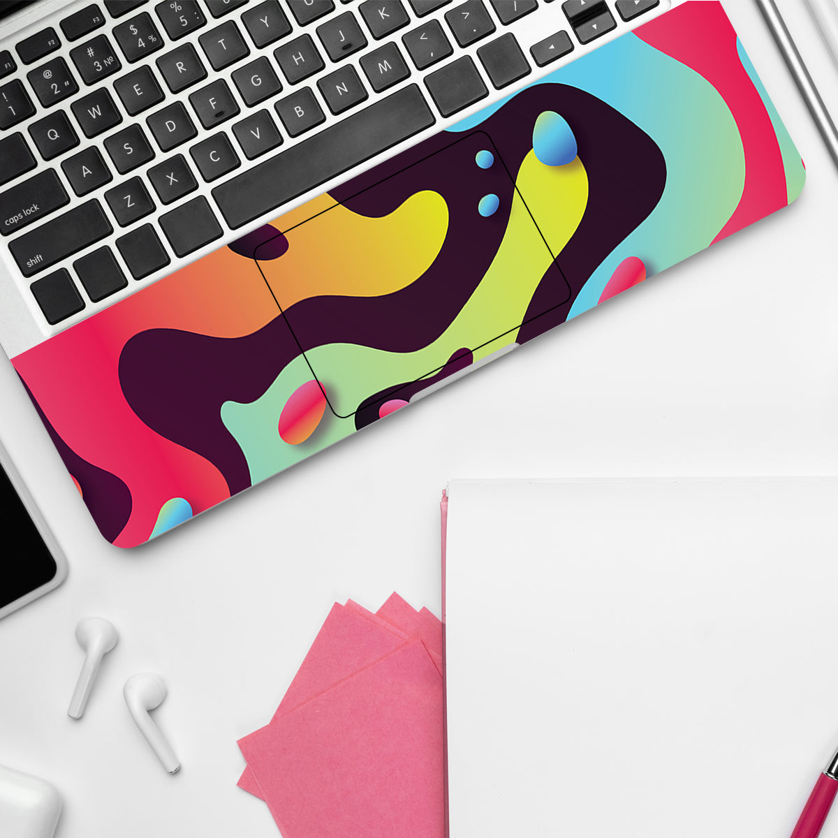 Gradient Drops Abstract Laptop Skin