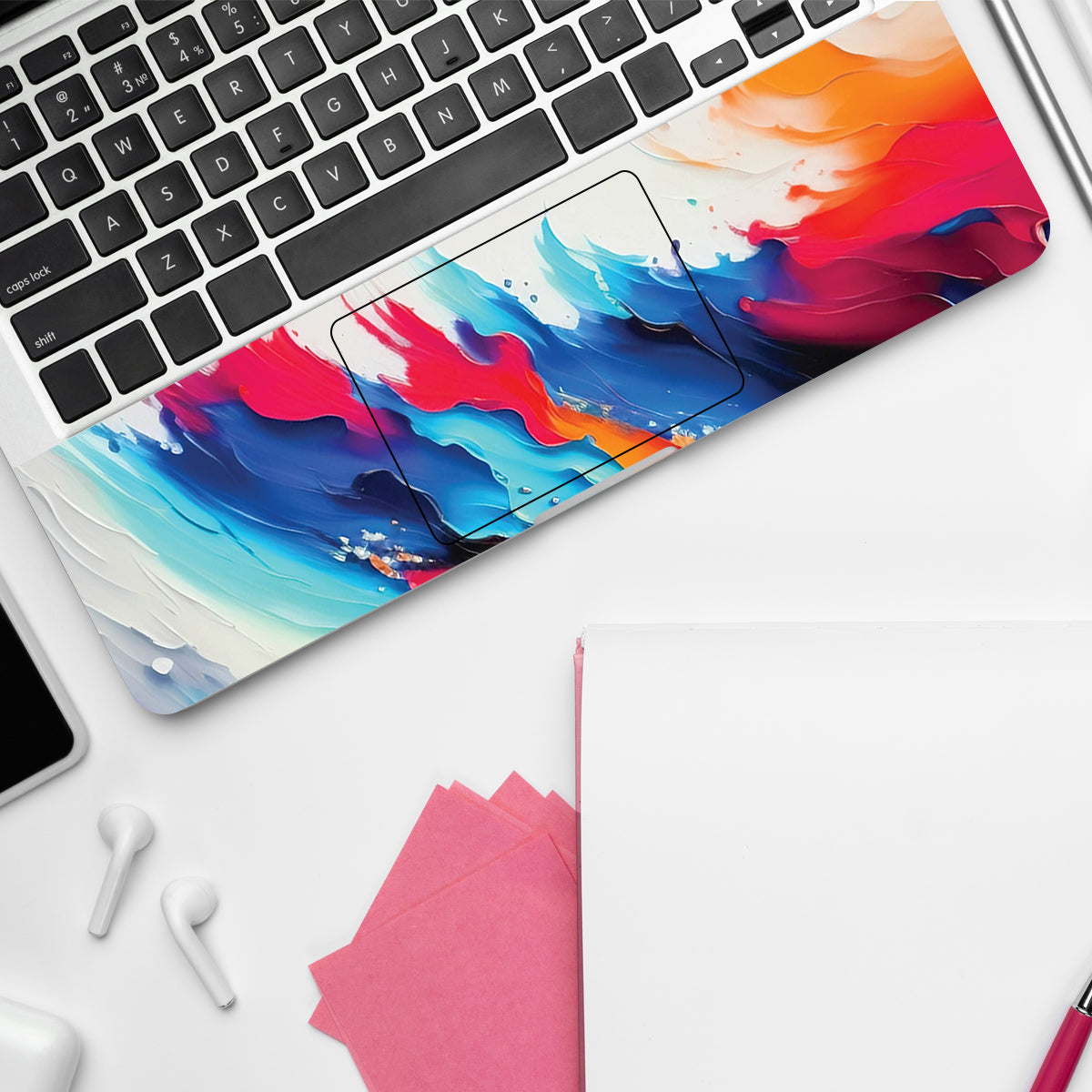 Colorful Clouds Abstract Laptop Skin