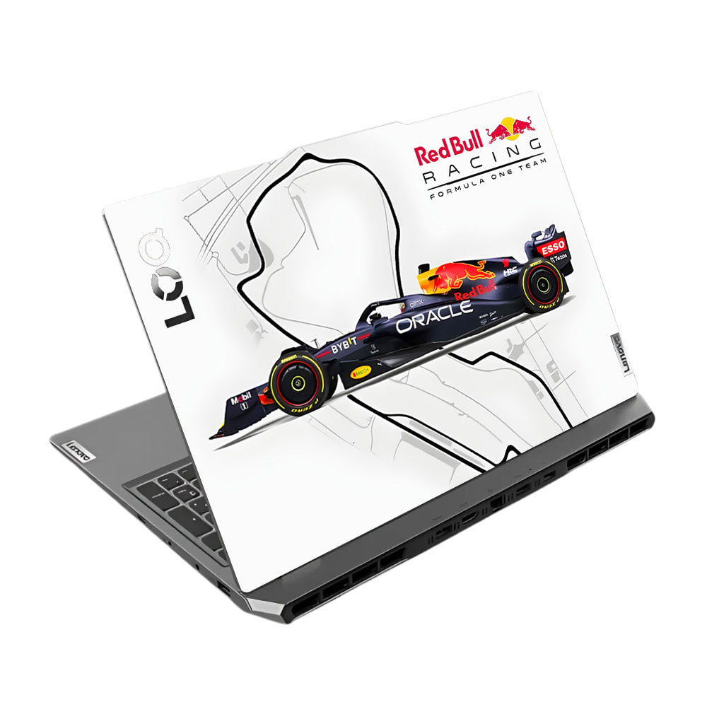 Red Bull Racing in Action Lenovo LOQ 2024 Laptop Skin