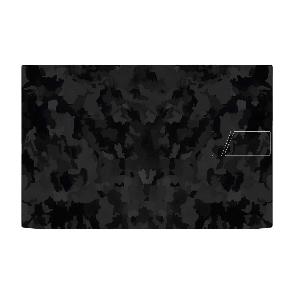 Black Camouflage Asus Vivobook Pro 15 M6500QC & M6500QH Laptop Skin