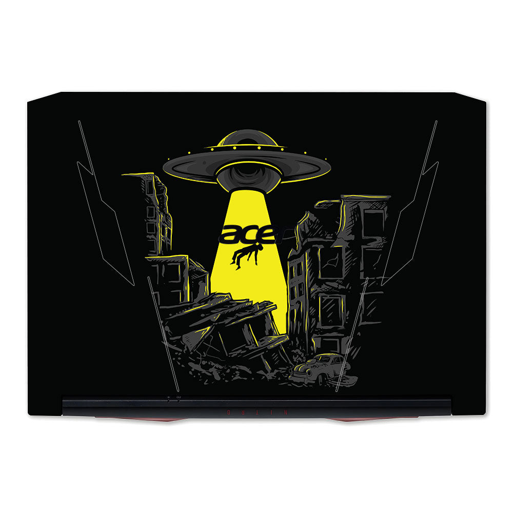 Alien Abduction Acer Nitro 5 AN515 45, 55, 57 Laptop Skin