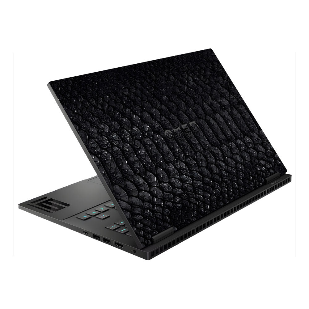 Black Dragon Scale HP Omen Gaming 16 Laptop Skin