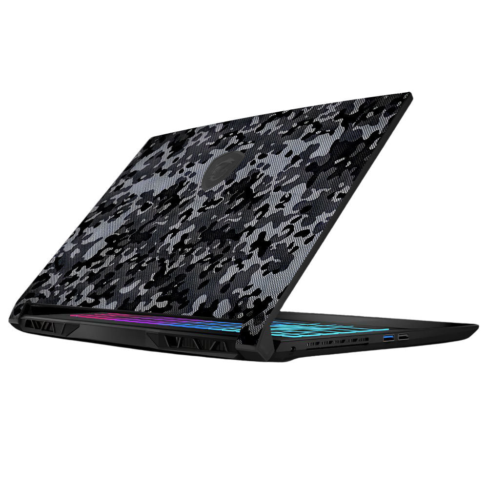 Stealth Grey Camo MSI Katana 15 B13V Laptop Skin