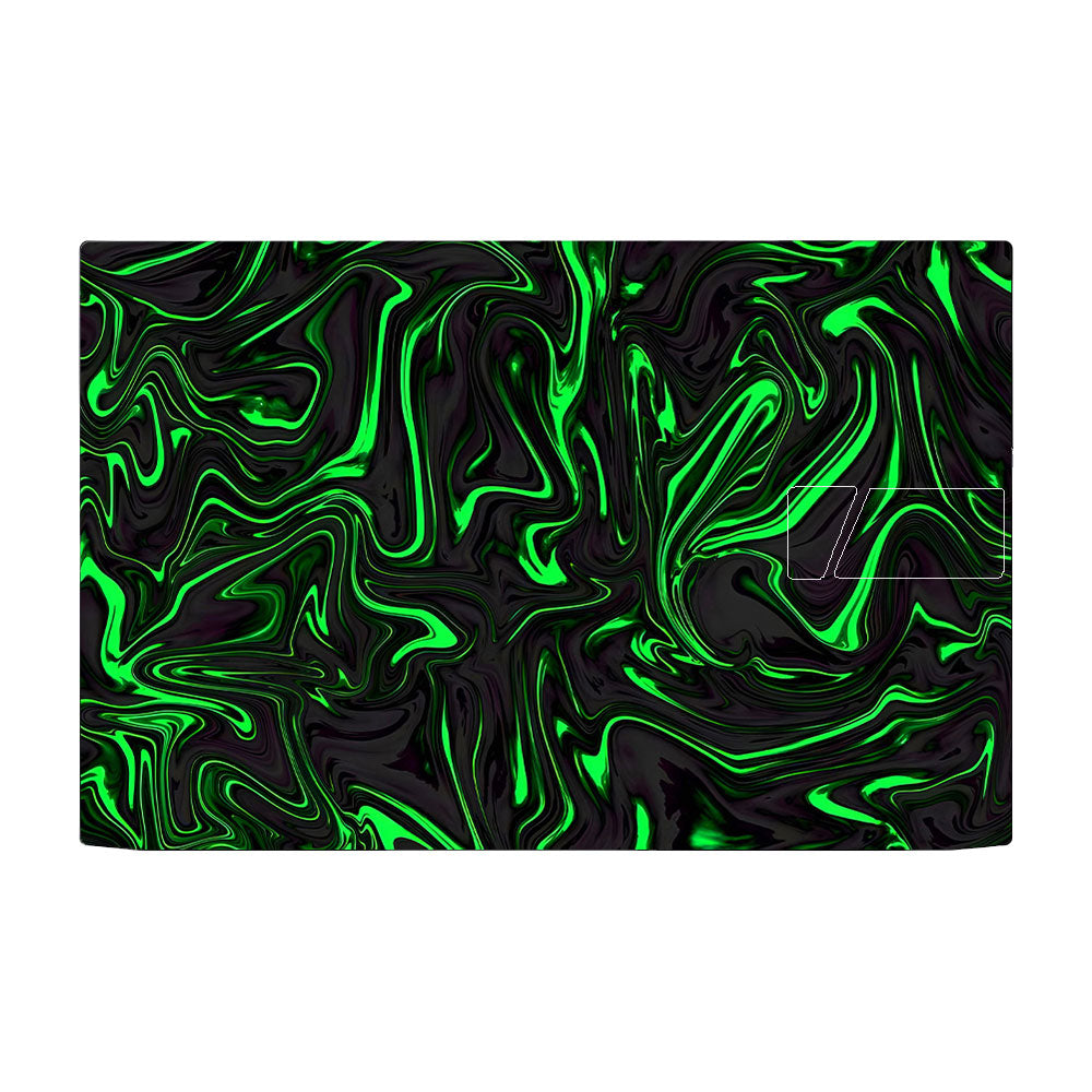 Neon Green Marble Asus Vivobook Pro 15 M6500QC & M6500 QH Laptop Skin