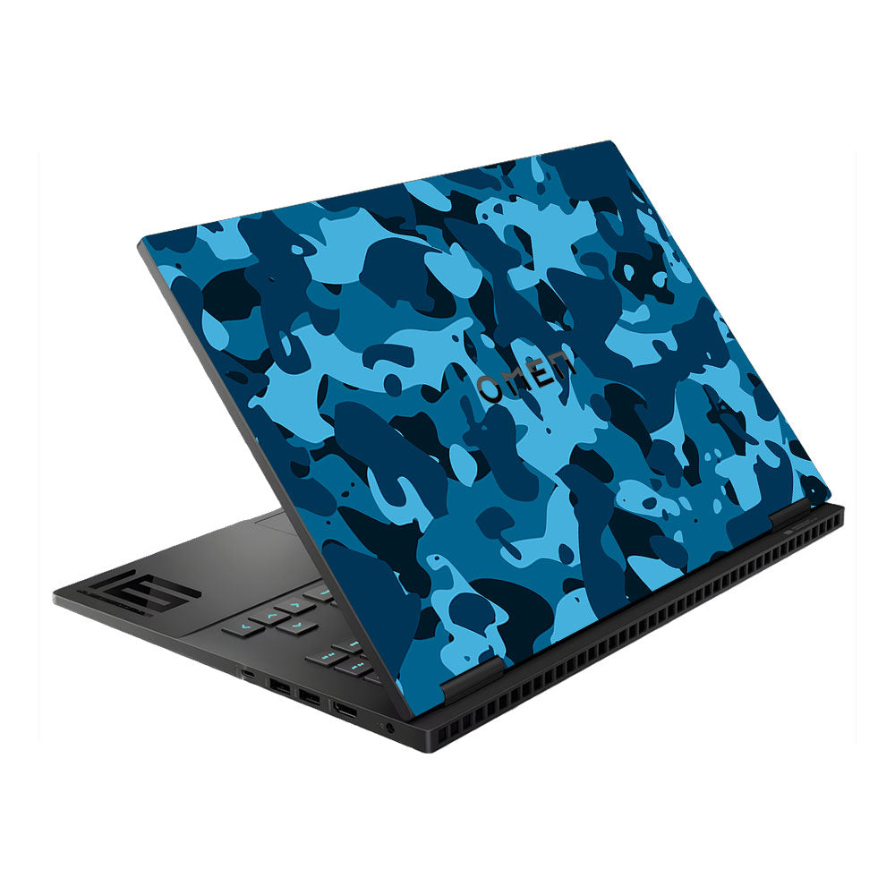 Deep Ocean Camo HP Omen Gaming 16 Laptop Skin