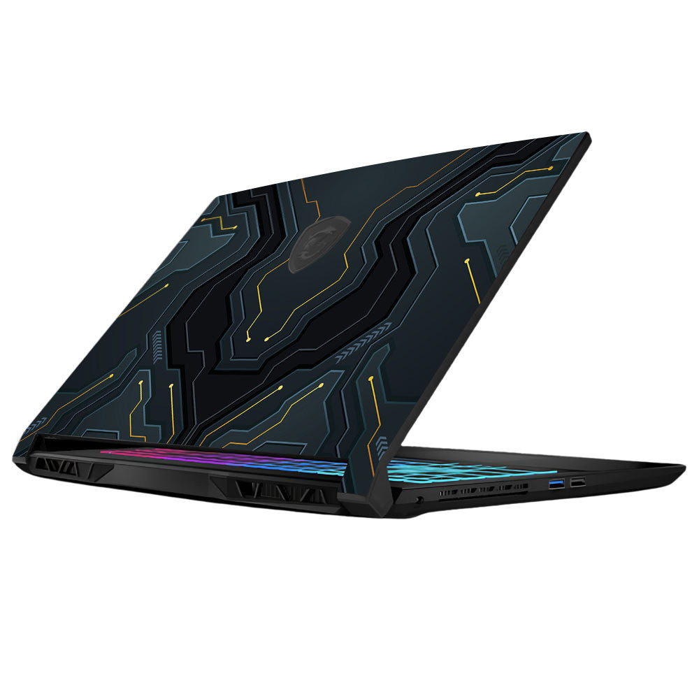 Futuristic Techno MSI Katana 15 B13V Laptop Skin