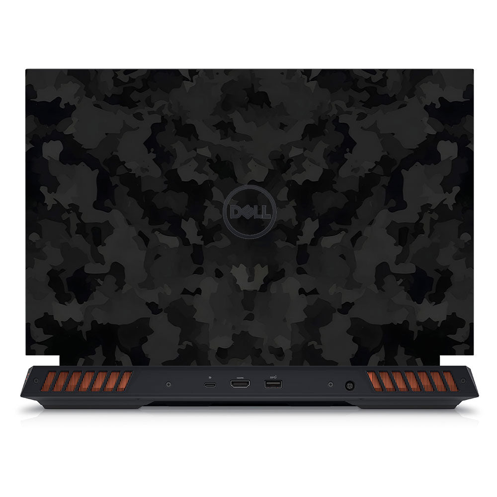 Black Camouflage Dell G15 5520, 5530 Laptop Skin