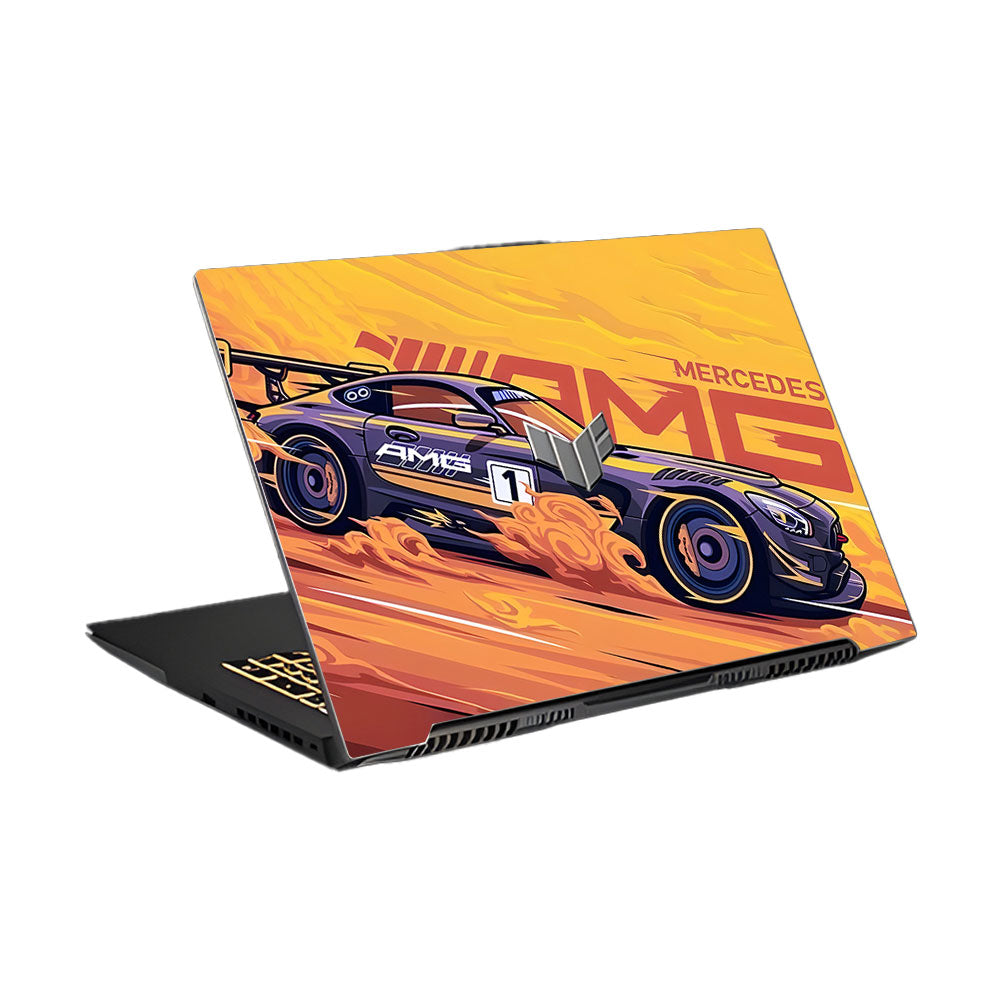 Mercedes AMG Asus TUF Gaming F17 FX707Z Laptop Skin