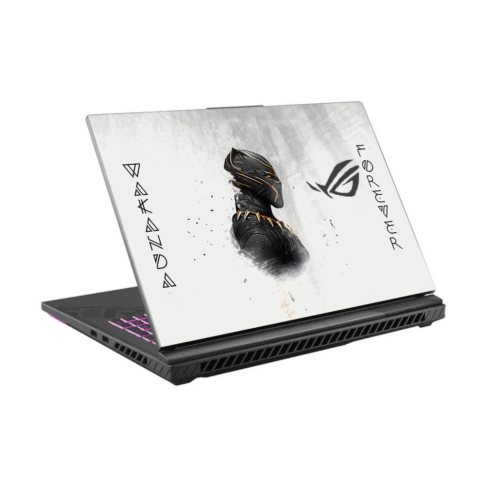 Wakanda Forever Black Panther Comic Asus ROG Strix G16 G614J Laptop Skin