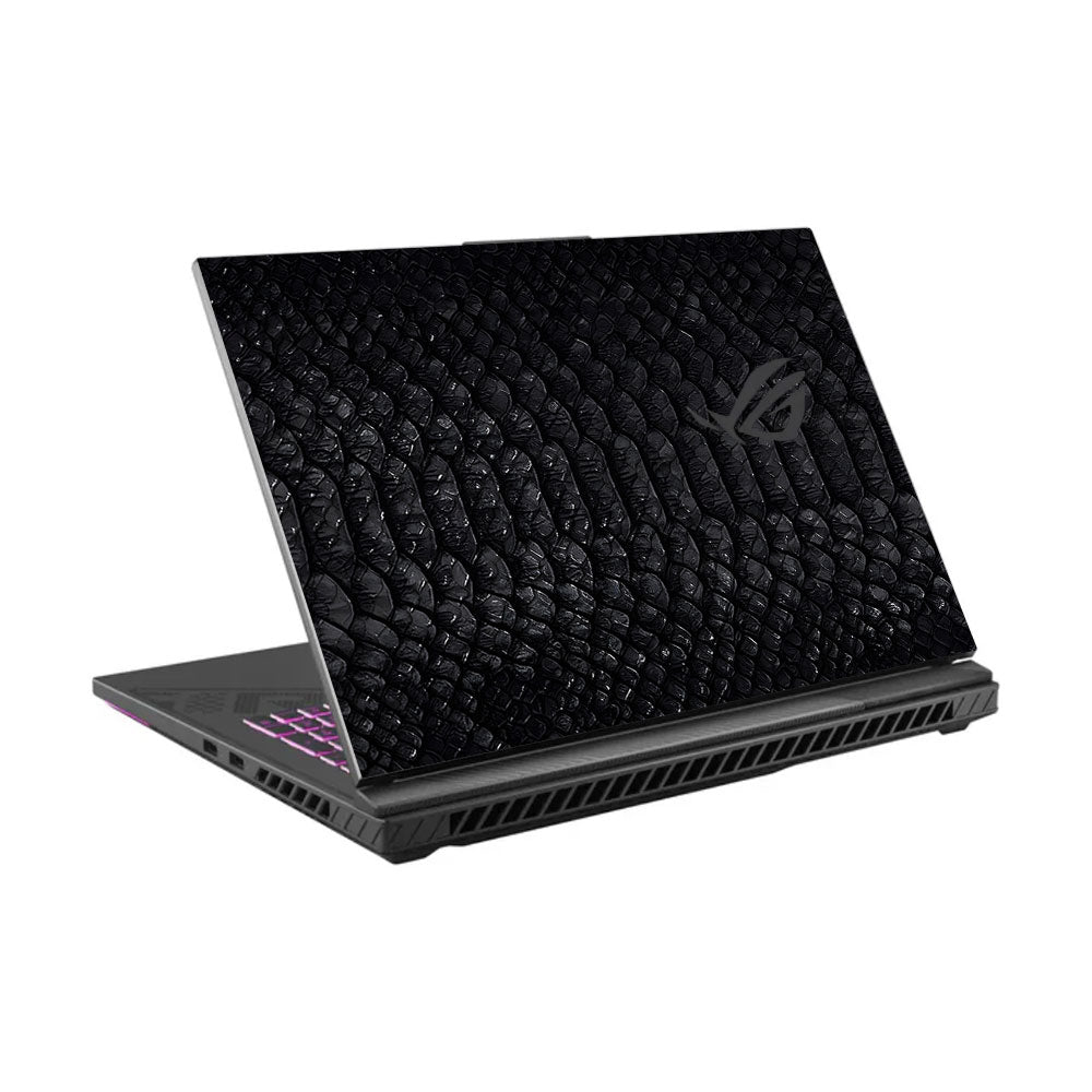 Black Dragon Scale Asus ROG Strix G16 G614J Laptop Skin