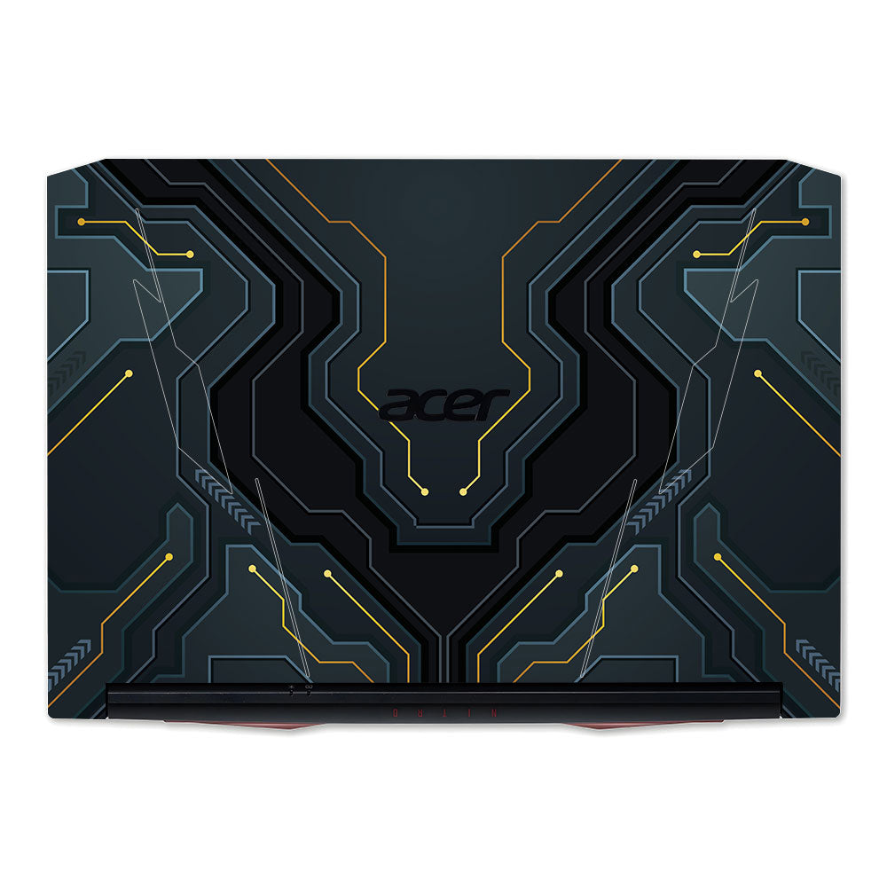 Futuristic Techno Acer Nitro 5 AN515 45, 55, 57 Laptop Skin