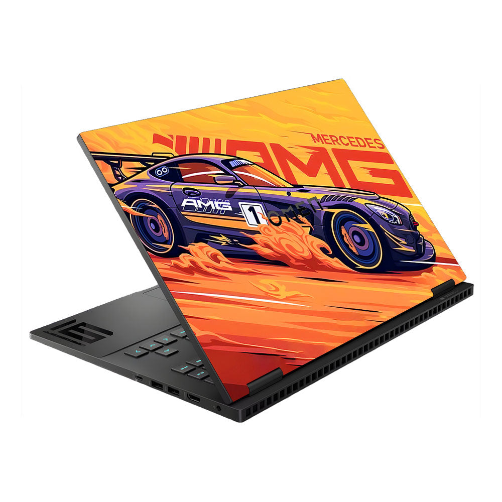 Mercedes AMG HP Omen Gaming 16 Laptop Skin