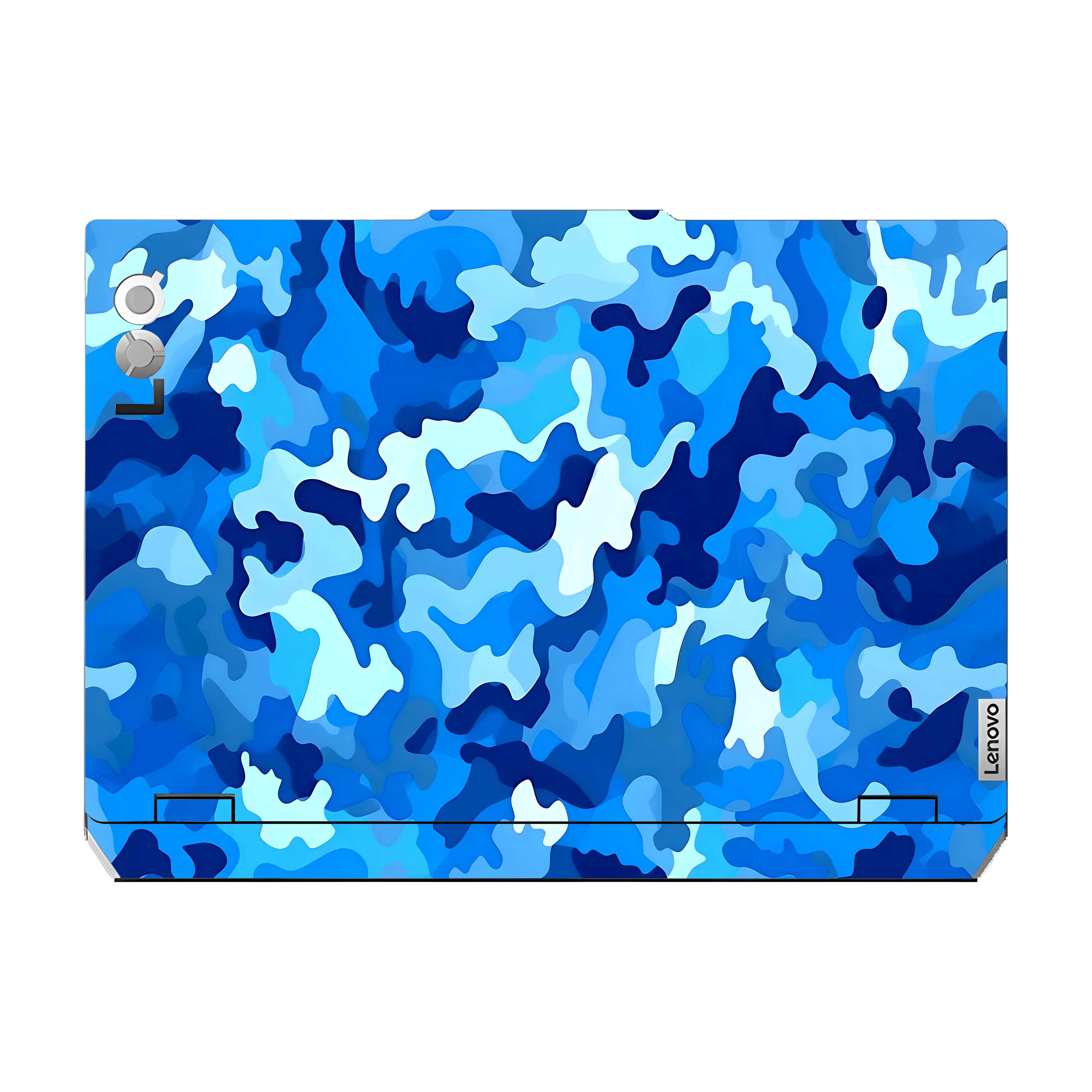 Arctic Blue Camo Pattern Lenovo LOQ 2024 Laptop Skin